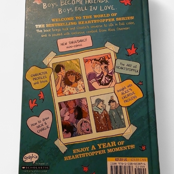 The Heartstopper Yearbook By Alice Oseman ~ 2022 (Hardcover 1st Edition) - Picture 14 of 15